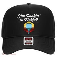 You Lookin To Pickle Pickleball Retro 80s Fit2serve Hat thumb 0