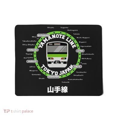 Yamanote Line Tokyo Commuter Loop Line Mousepad