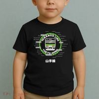 Yamanote Line Tokyo Commuter Loop Line Toddler T-Shirt thumb 2