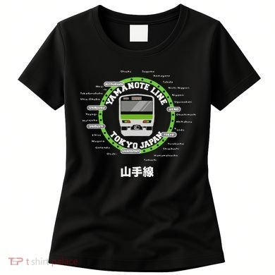 Yamanote Line Tokyo Commuter Loop Line Women's T-Shirt