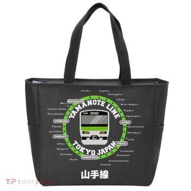 Yamanote Line Tokyo Commuter Loop Line Tote Bag