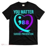 You Matter 988 Suicide Prevention Awareneess T-Shirt thumb 0