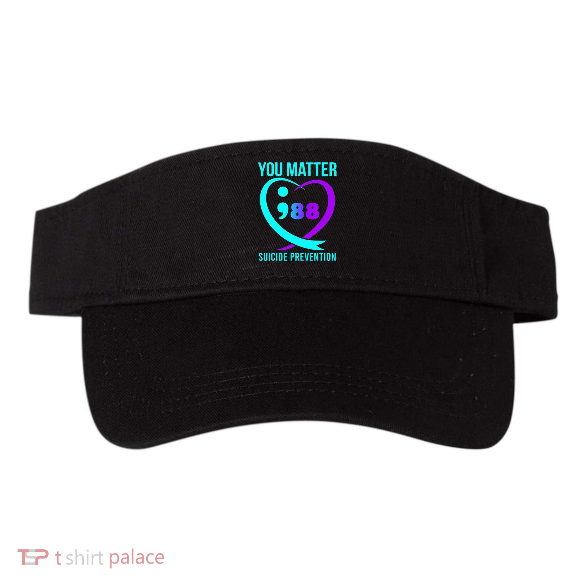 You Matter 988 Suicide Prevention Awareneess Visor