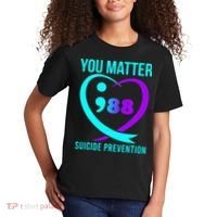 You Matter 988 Suicide Prevention Awareneess Kids T-Shirt thumb 2