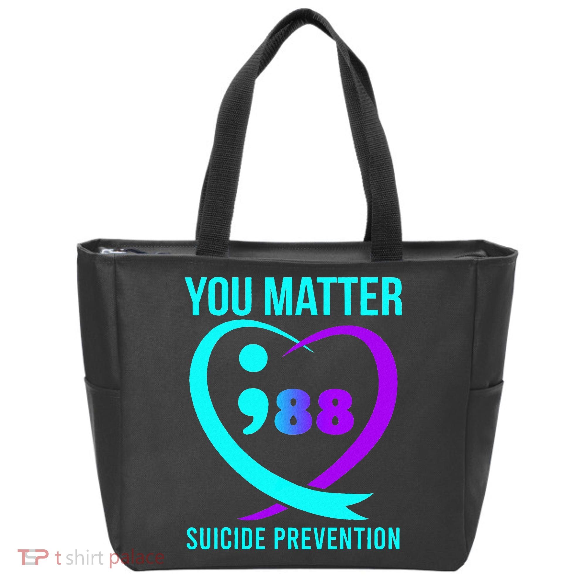 You Matter 988 Suicide Prevention Awareneess Tote Bag