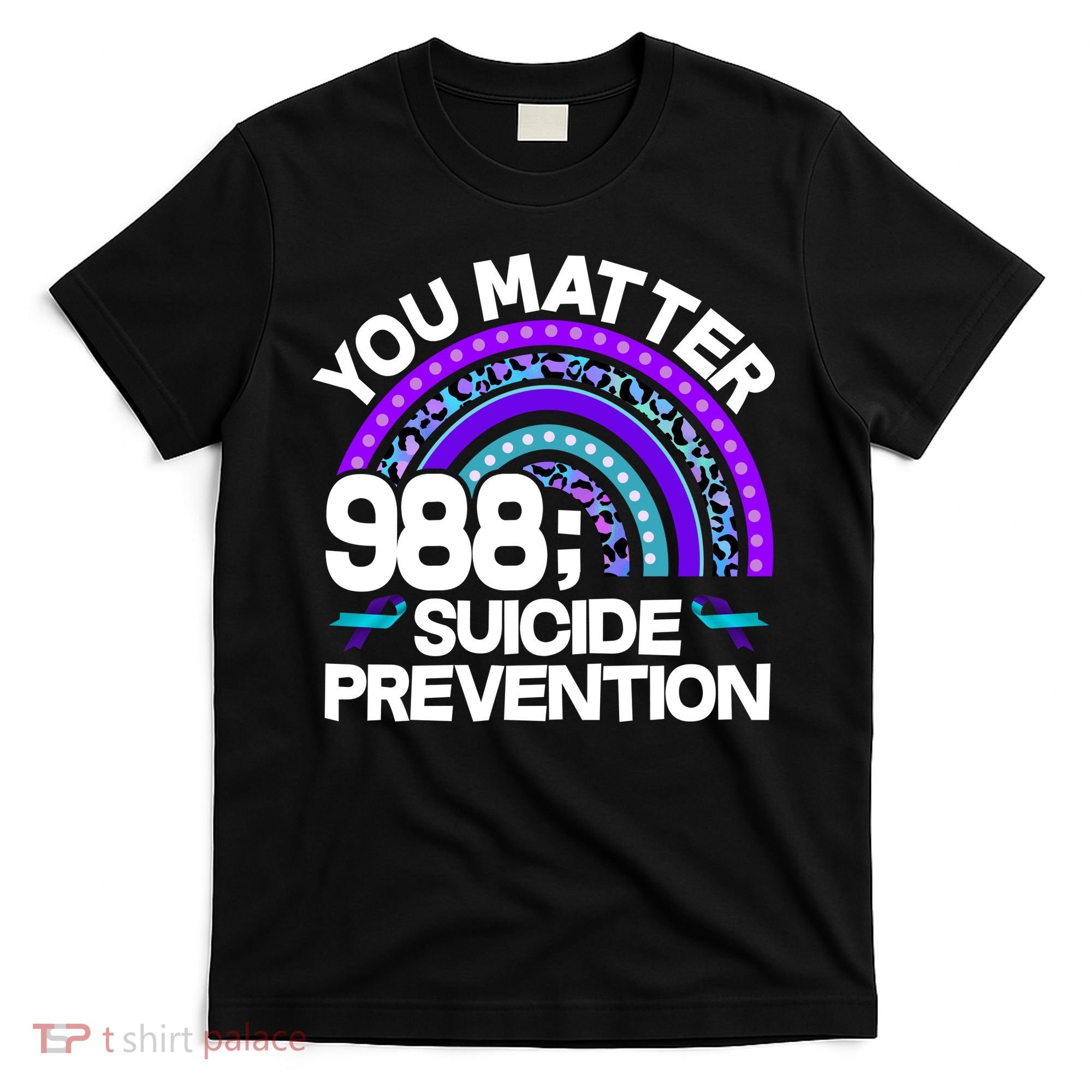 You Matter 988 Semicolon Suicide Prevention T-Shirt
