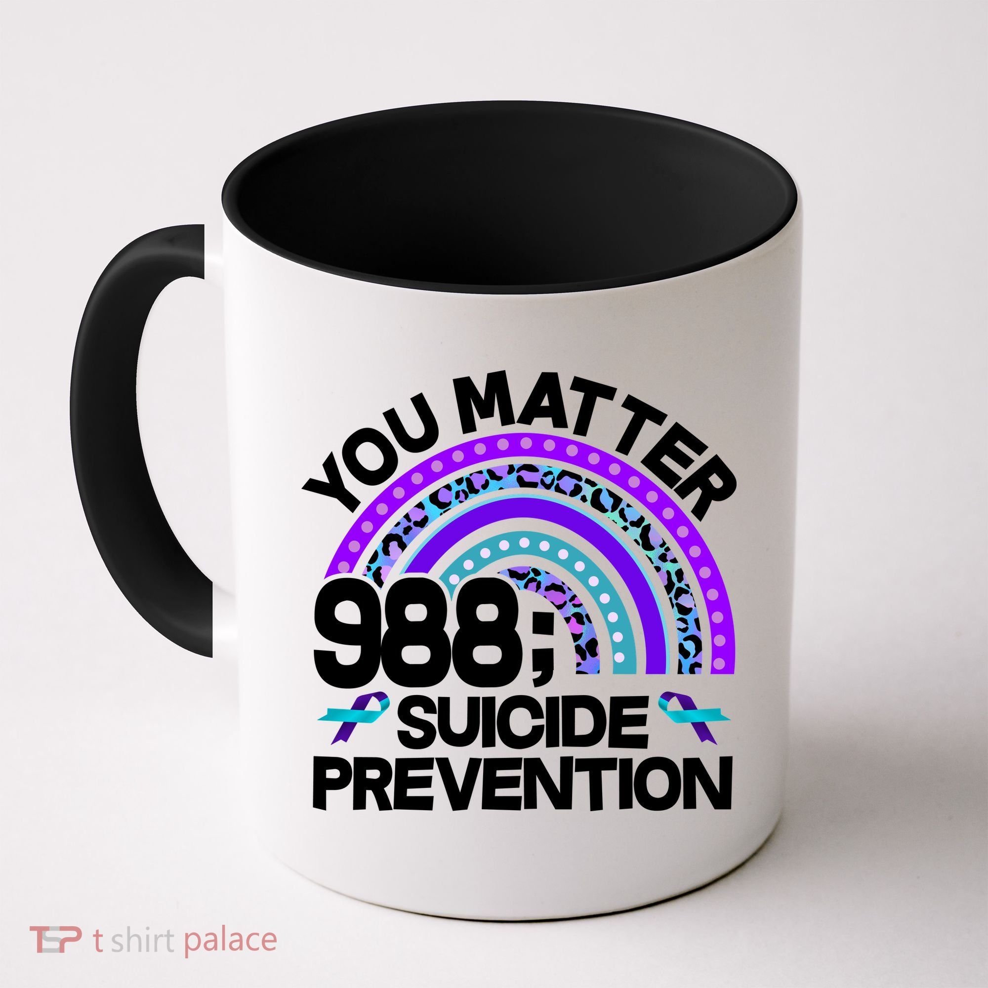 You Matter 988 Semicolon Suicide Prevention Coffee Mug