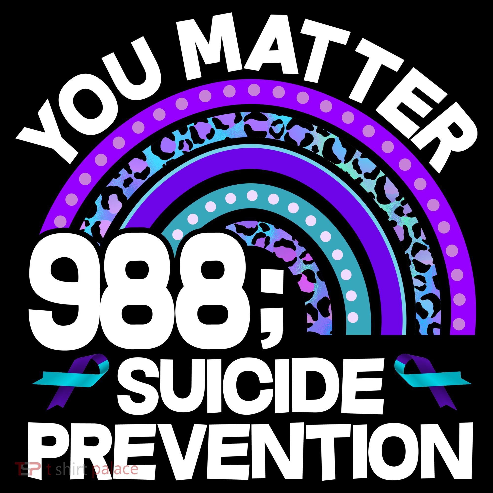 You Matter 988 Semicolon Suicide Prevention Women's Hoodie