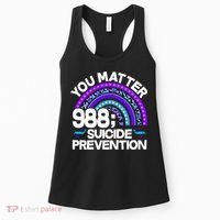 You Matter 988 Semicolon Suicide Prevention Women's Tank Top thumb 0