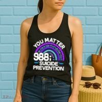 You Matter 988 Semicolon Suicide Prevention Women's Tank Top thumb 2