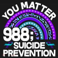 You Matter 988 Semicolon Suicide Prevention Baby Bodysuit thumb 2
