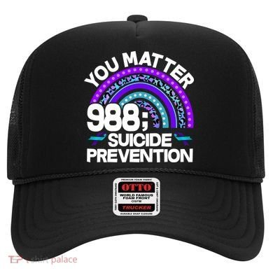 You Matter 988 Semicolon Suicide Prevention Hat