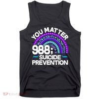 You Matter 988 Semicolon Suicide Prevention Tank Top thumb 0