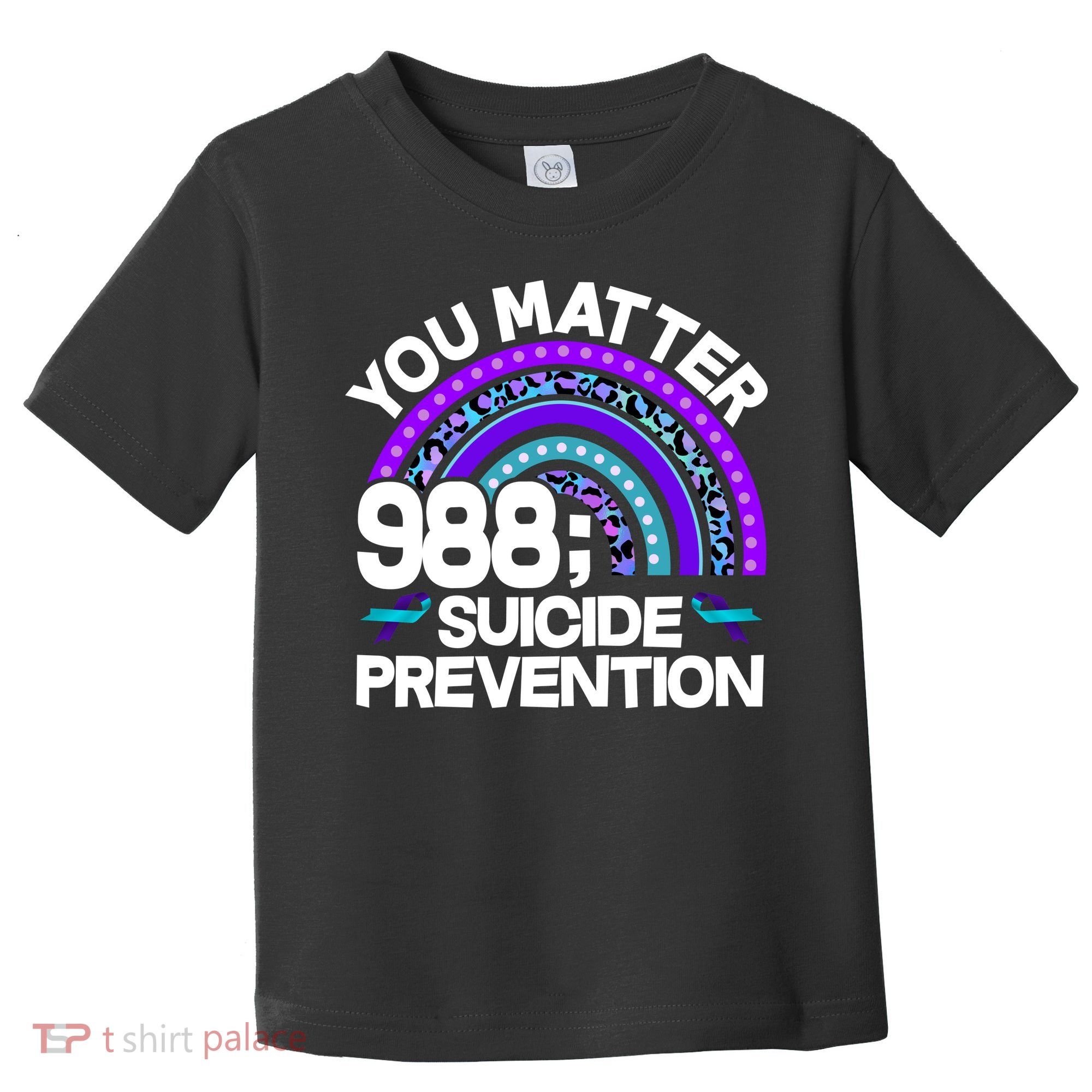 You Matter 988 Semicolon Suicide Prevention Toddler T-Shirt
