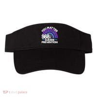 You Matter 988 Semicolon Suicide Prevention Visor thumb 0