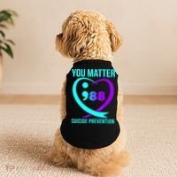 You Matter 988 Suicide Prevention Awareneess Doggie Tank thumb 2