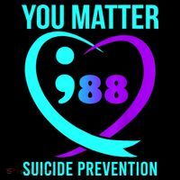 You Matter 988 Suicide Prevention Awareneess Women's Hoodie thumb 2