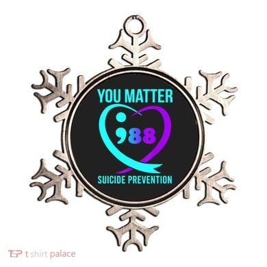You Matter 988 Suicide Prevention Awareneess Ornament