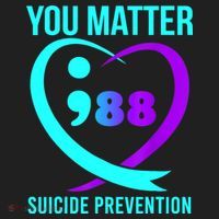 You Matter 988 Suicide Prevention Awareneess Golf Towel thumb 3