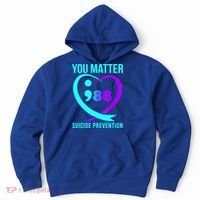 You Matter 988 Suicide Prevention Awareneess Hoodie thumb 0