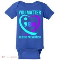 You Matter 988 Suicide Prevention Awareneess Baby Bodysuit thumb 0