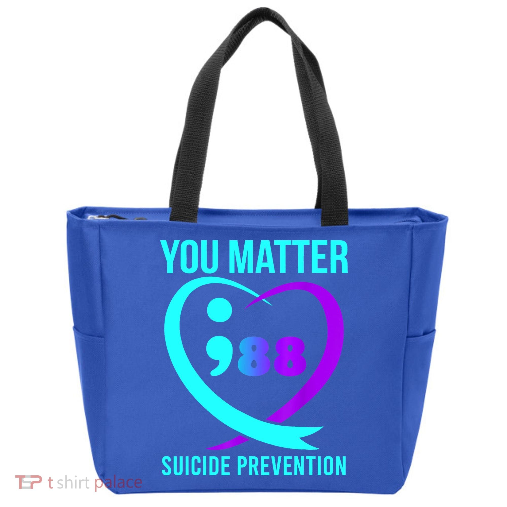 You Matter 988 Suicide Prevention Awareneess Tote Bag