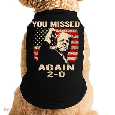 You Missed Again Doggie Tank