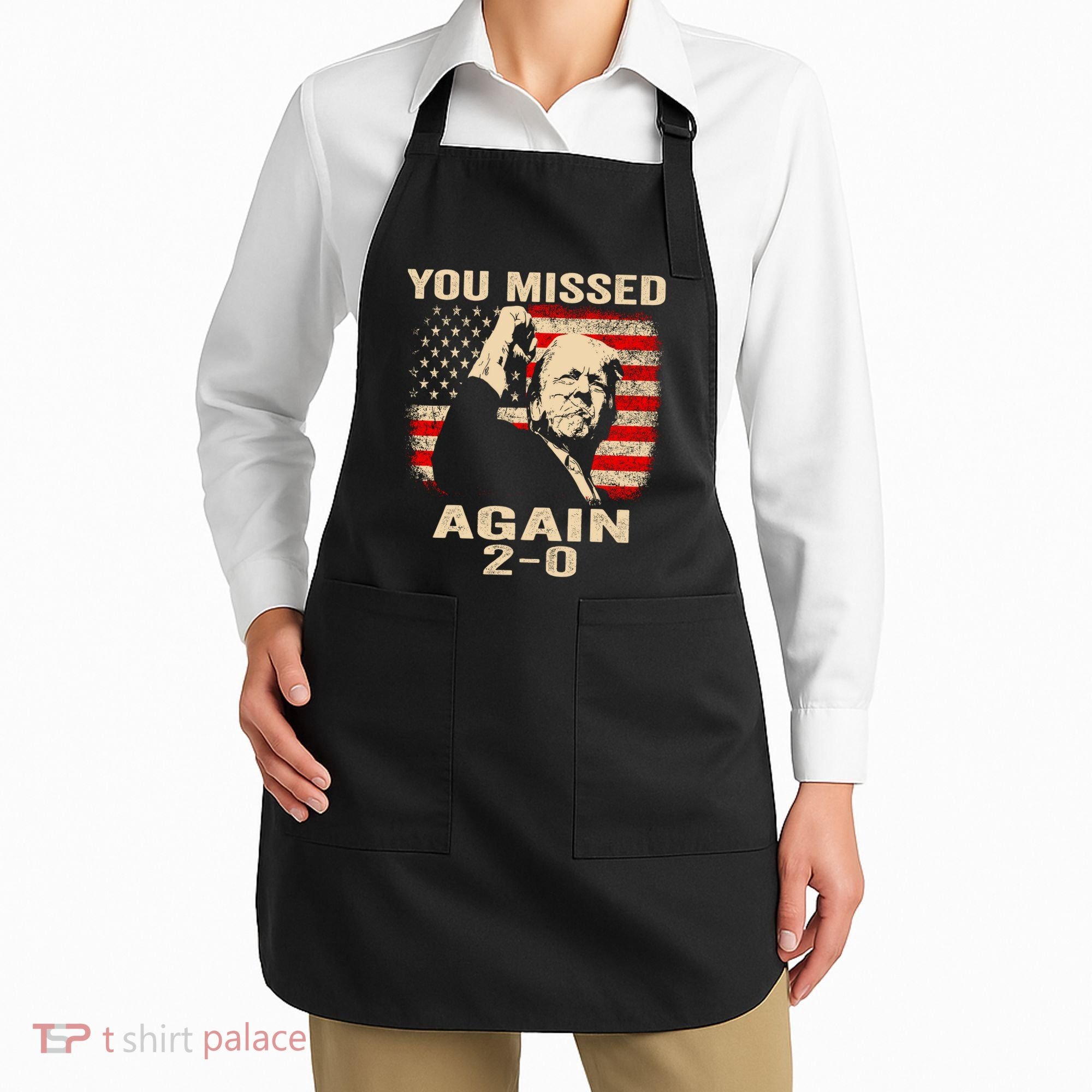 You Missed Again Apron