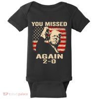 You Missed Again Baby Bodysuit thumb 0