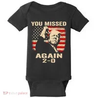You Missed Again Baby Bodysuit thumb 0