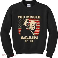 You Missed Again Kids Sweatshirt thumb 0