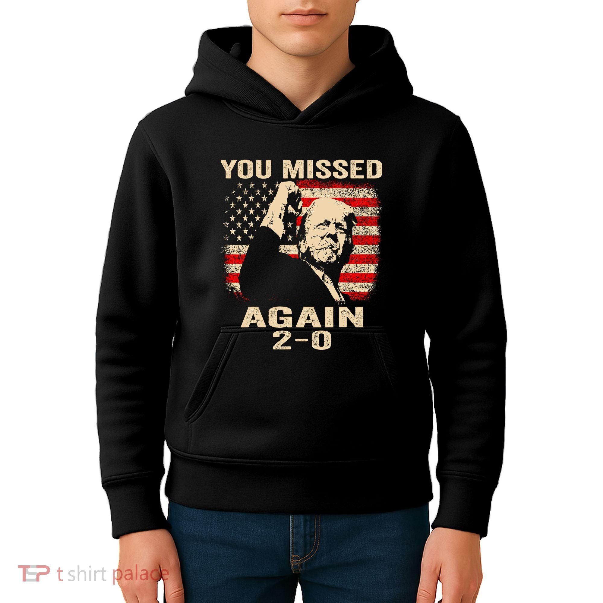 You Missed Again Kids Hoodie