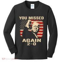 You Missed Again Kids Long Sleeve Shirt thumb 0