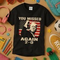You Missed Again Kids T-Shirt thumb 3