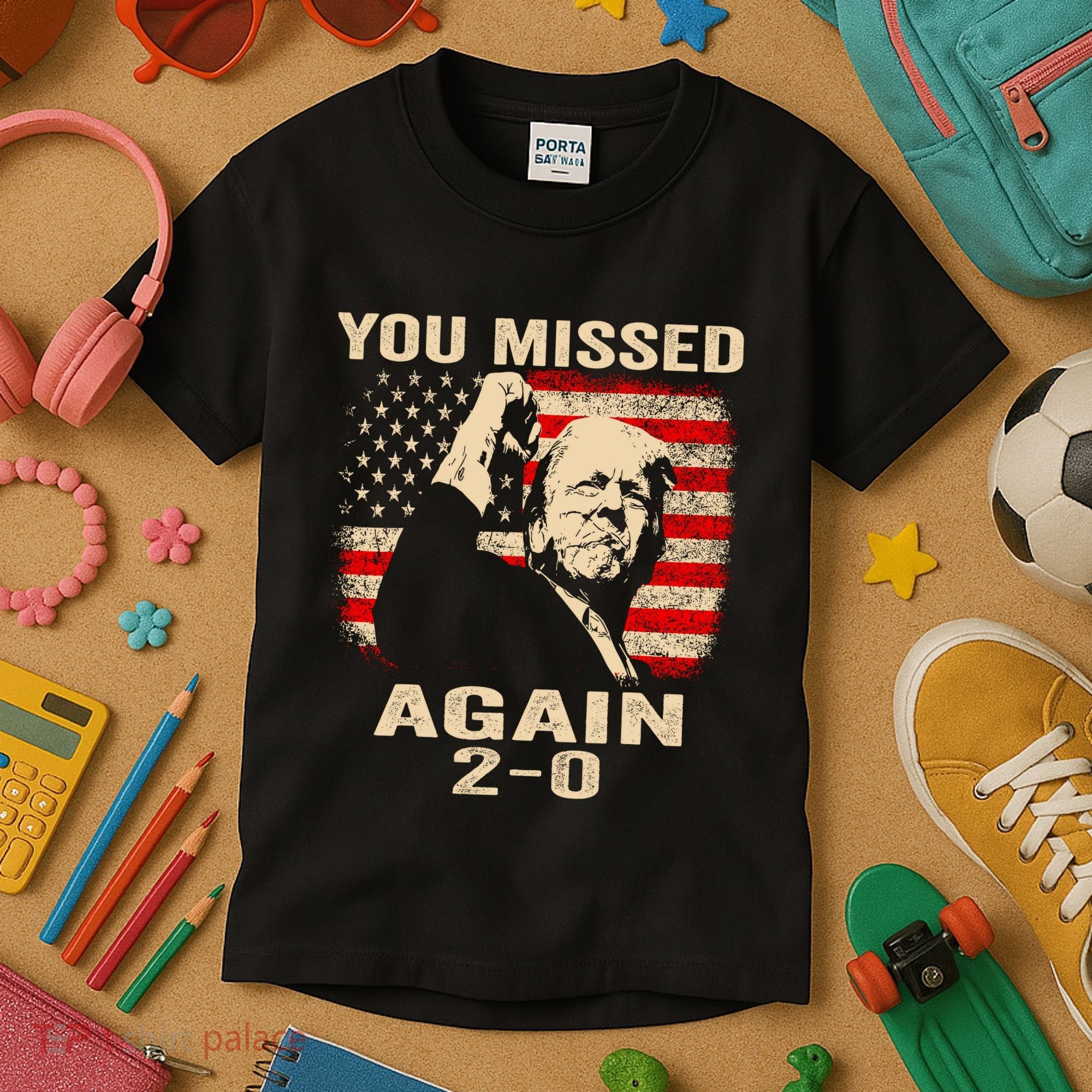You Missed Again Kids T-Shirt