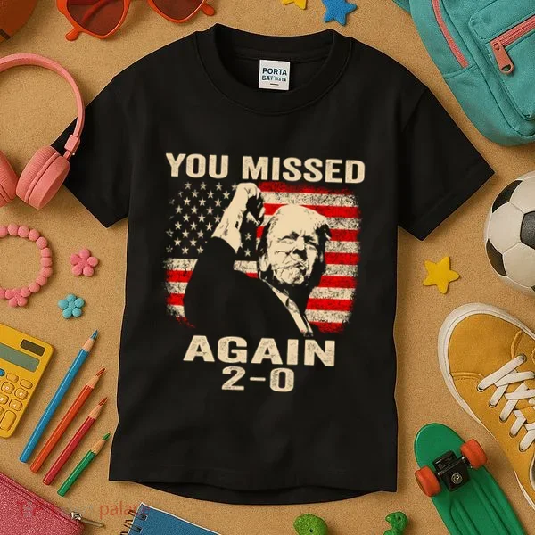 You Missed Again Kids T-Shirt