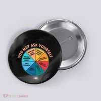 You May Ask Yourself Once In A Lifetime Pie Chart Button thumb 0