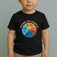 You May Ask Yourself Once In A Lifetime Pie Chart Toddler T-Shirt thumb 2