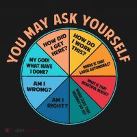 You May Ask Yourself Once In A Lifetime Pie Chart Women's T-Shirt thumb 6
