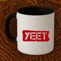 Yeet Meme Army Stamp Style Coffee Mug thumb 2