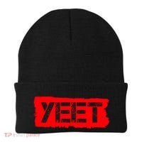 Yeet Meme Army Stamp Style Beanie thumb 0