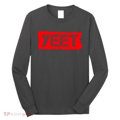 Yeet Meme Army Stamp Style Long Sleeve Shirt