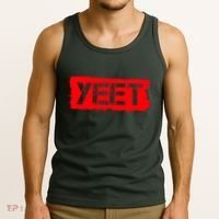 Yeet Meme Army Stamp Style Tank Top thumb 3