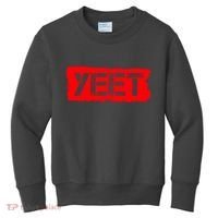 Yeet Meme Army Stamp Style Kids Sweatshirt thumb 0