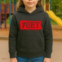 Yeet Meme Army Stamp Style Kids Hoodie thumb 3