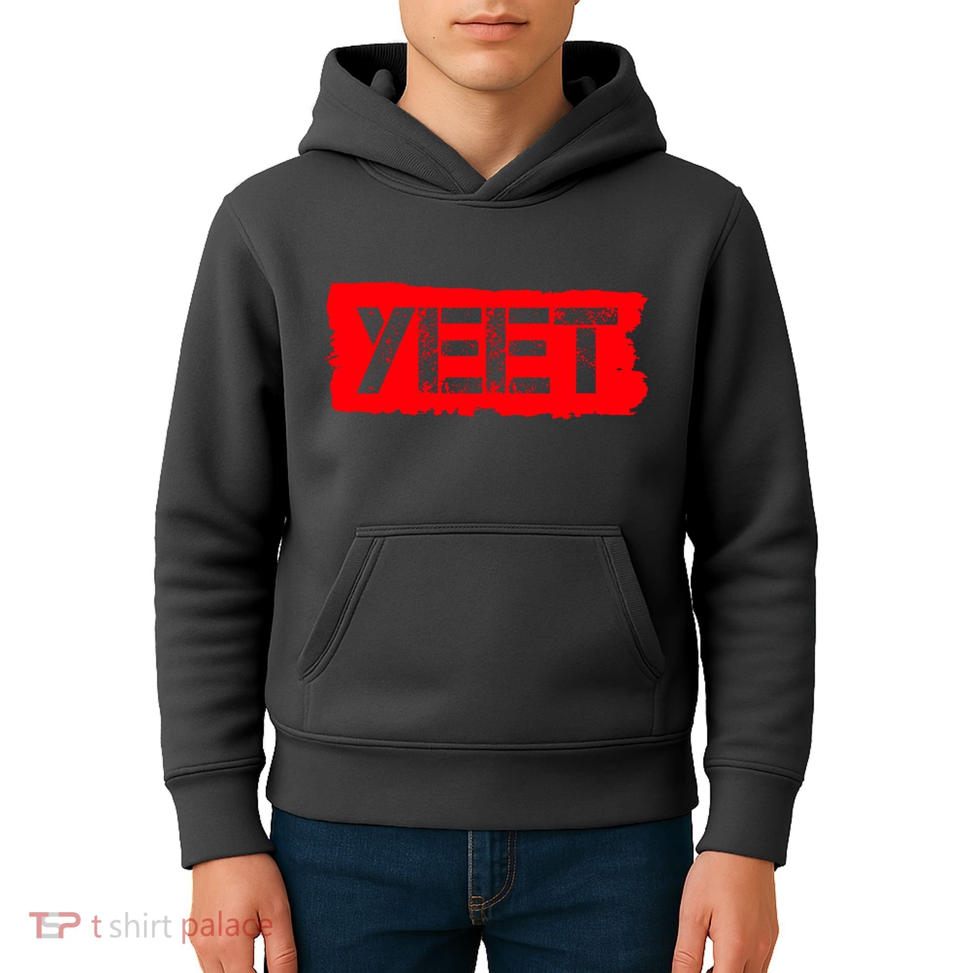 Yeet Meme Army Stamp Style Kids Hoodie