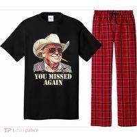 You Missed Again Trump Pajama Set thumb 0