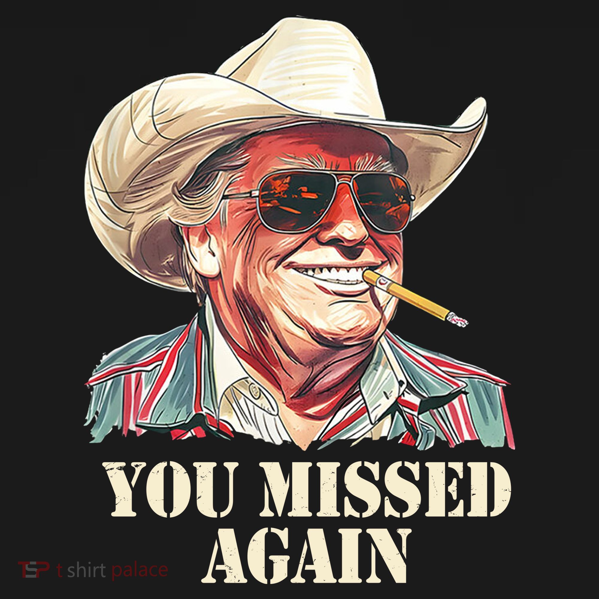 You Missed Again Trump Women's Tank Top
