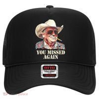 You Missed Again Trump Hat thumb 0