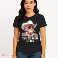 You Missed Again Trump Women's T-Shirt thumb 4